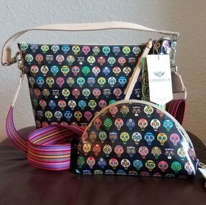 BRAND NEW Consuela purse and cosmetic bag